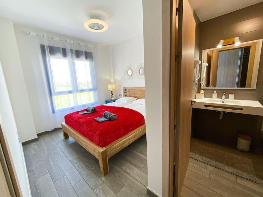 Sunny Luxury Apartment With Two Great Sunny - Level Terraces, Two Swimming Pools, In A New Complex Pueblo Majorero, Close To Fuerteventura Golf Club, Next To The Beach , Atlantico Shopping Mall And Casino In Caleta De Fuste Bagian luar foto