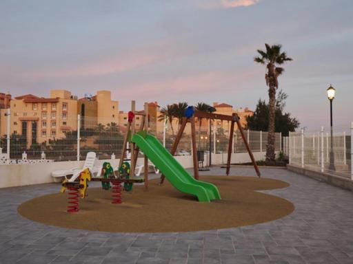 Sunny Luxury Apartment With Two Great Sunny - Level Terraces, Two Swimming Pools, In A New Complex Pueblo Majorero, Close To Fuerteventura Golf Club, Next To The Beach , Atlantico Shopping Mall And Casino In Caleta De Fuste Bagian luar foto